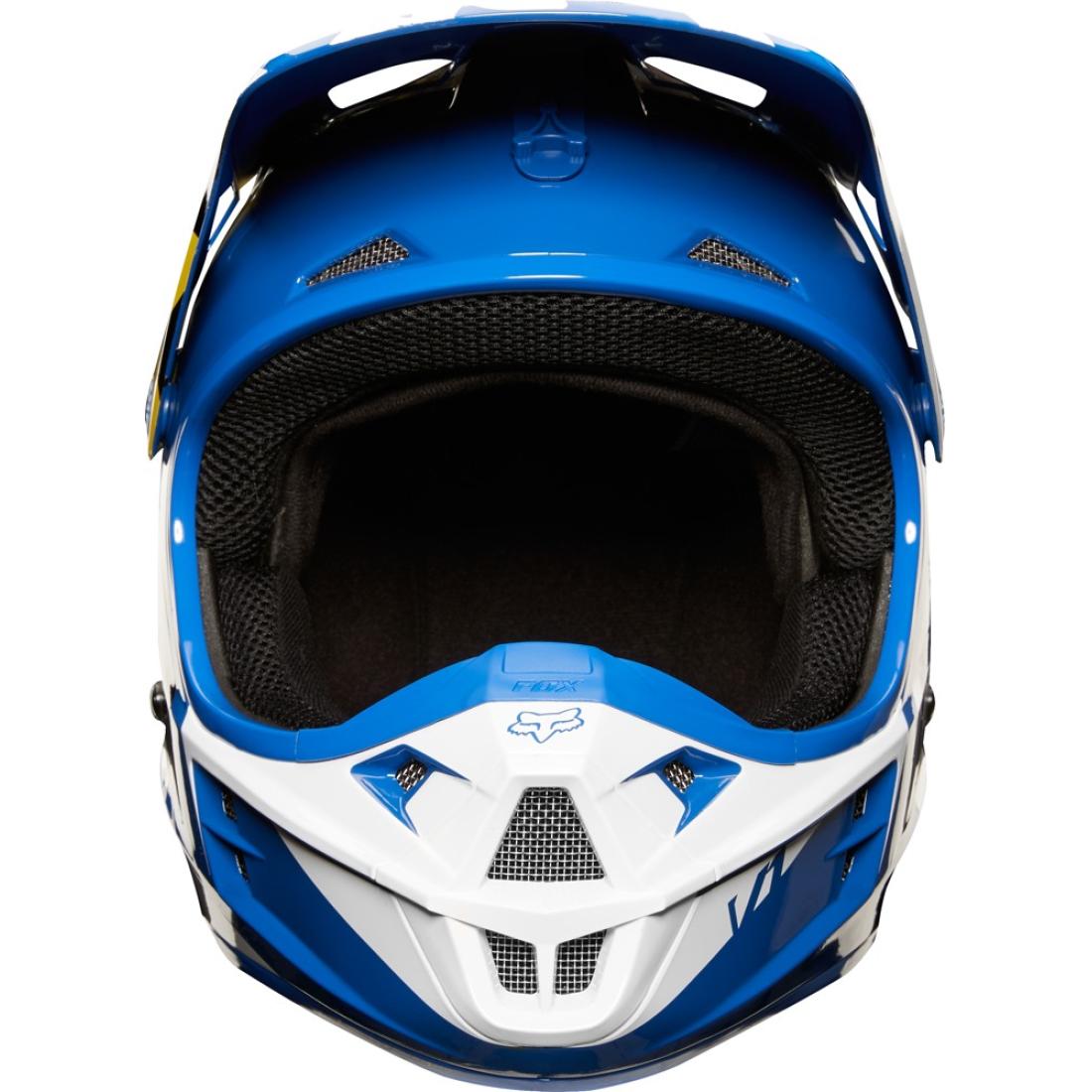 Yth V1 Race Helmet, Ece Blue