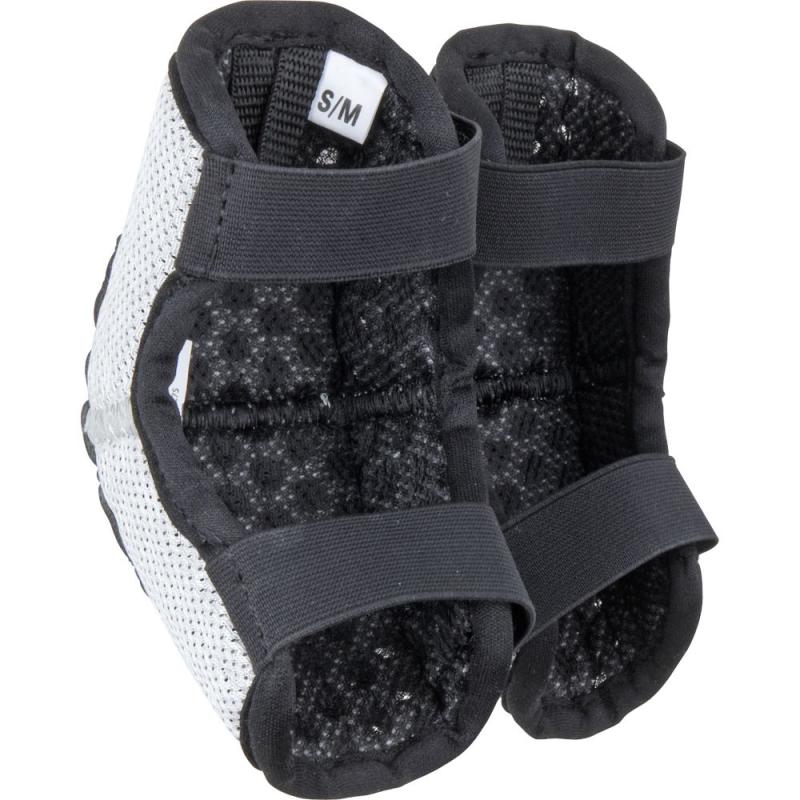 Peewee Titan Elbow Grd Black/Silver S/M