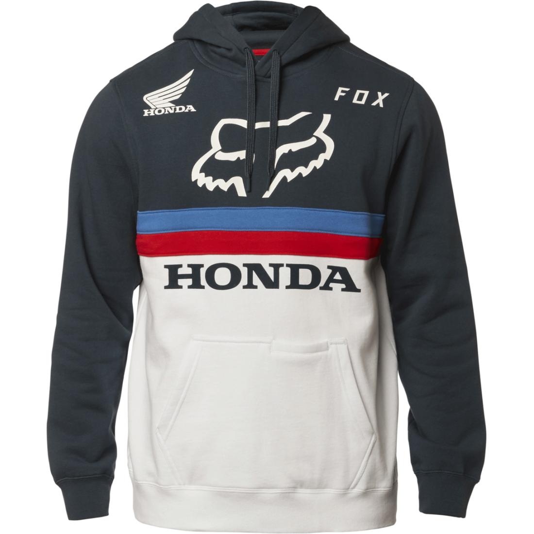 FOX HONDA PULLOVER FLEECE NVY/WHT
