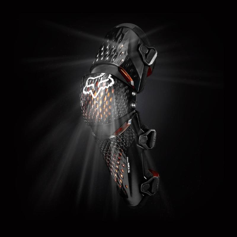 Titan Pro D3O Knee Guard, Ce Black, D3O®
