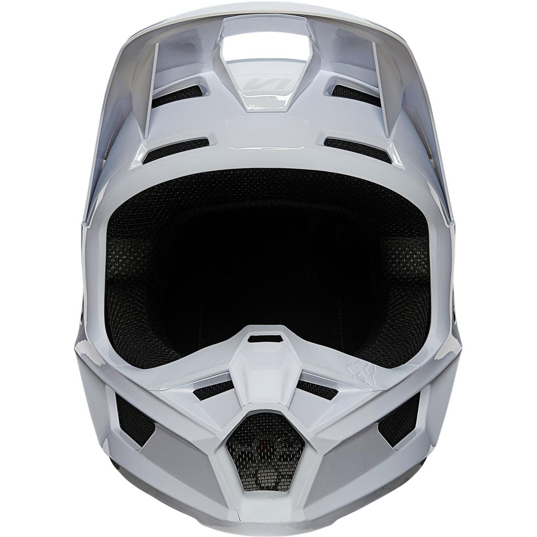 V1 Plaic Helmet, Ece White