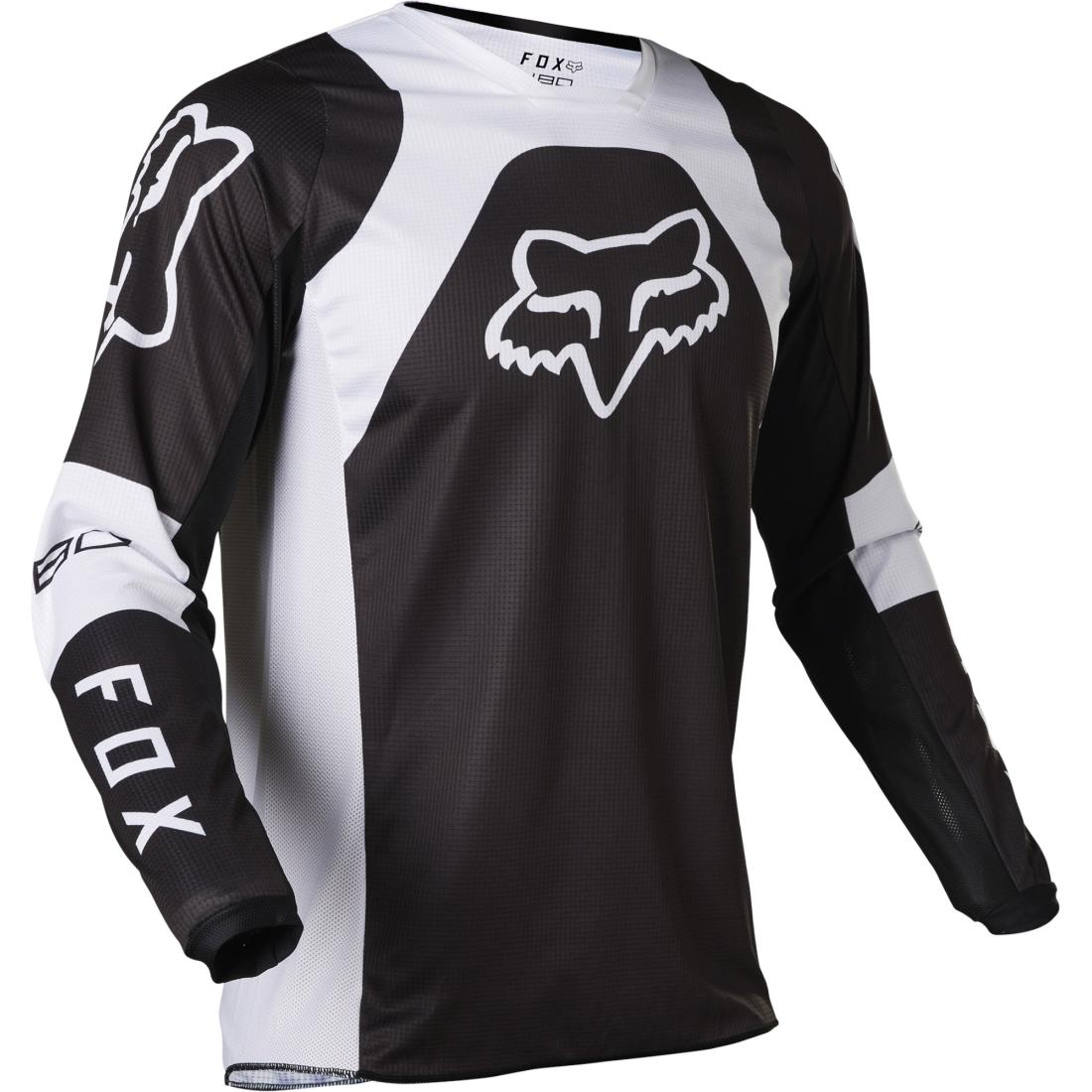 180 Lux Jersey Black/White