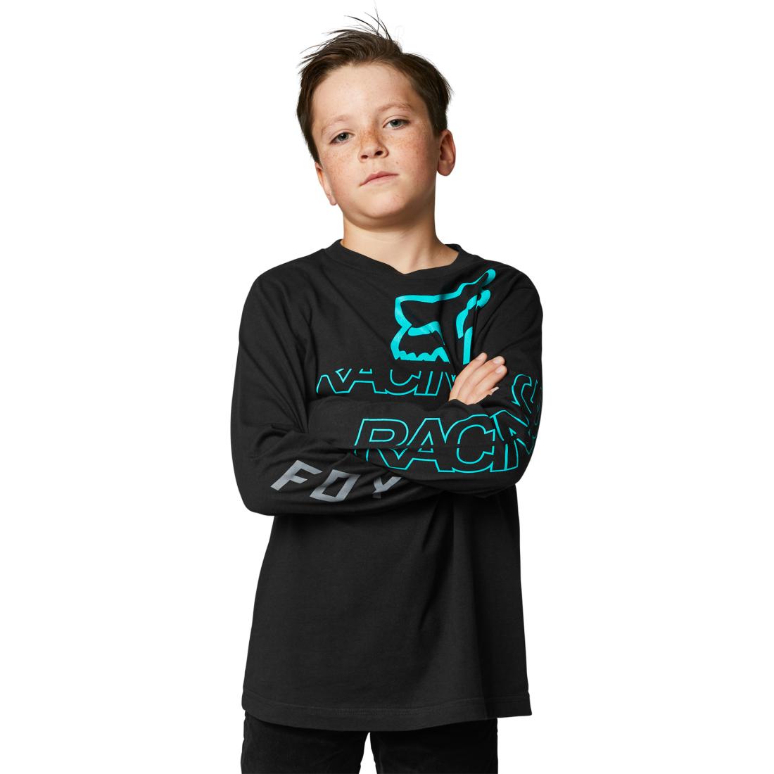 Skew Ls Tee Black
