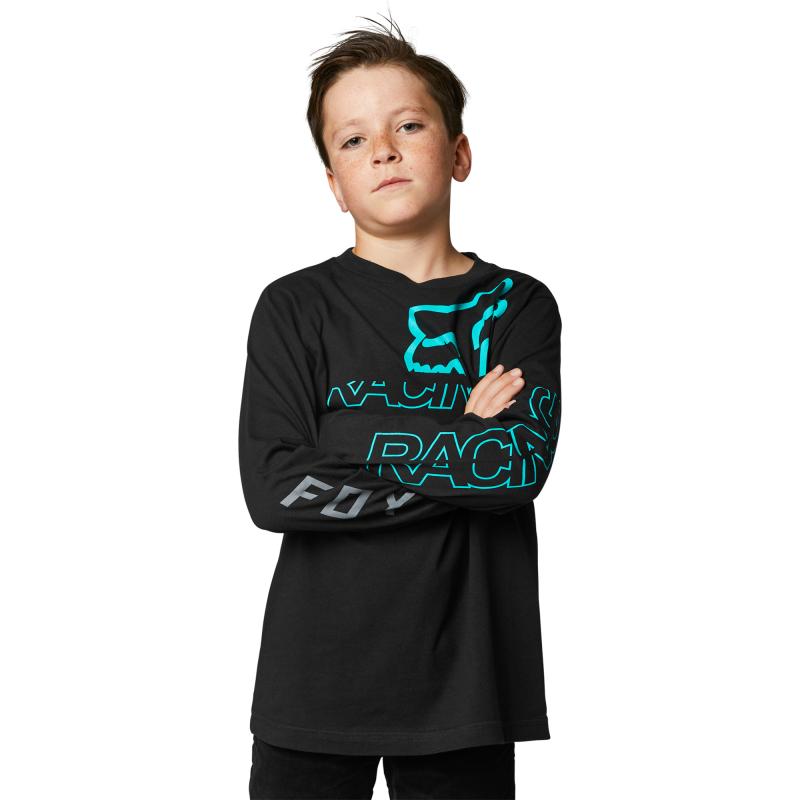 Skew Ls Tee Black