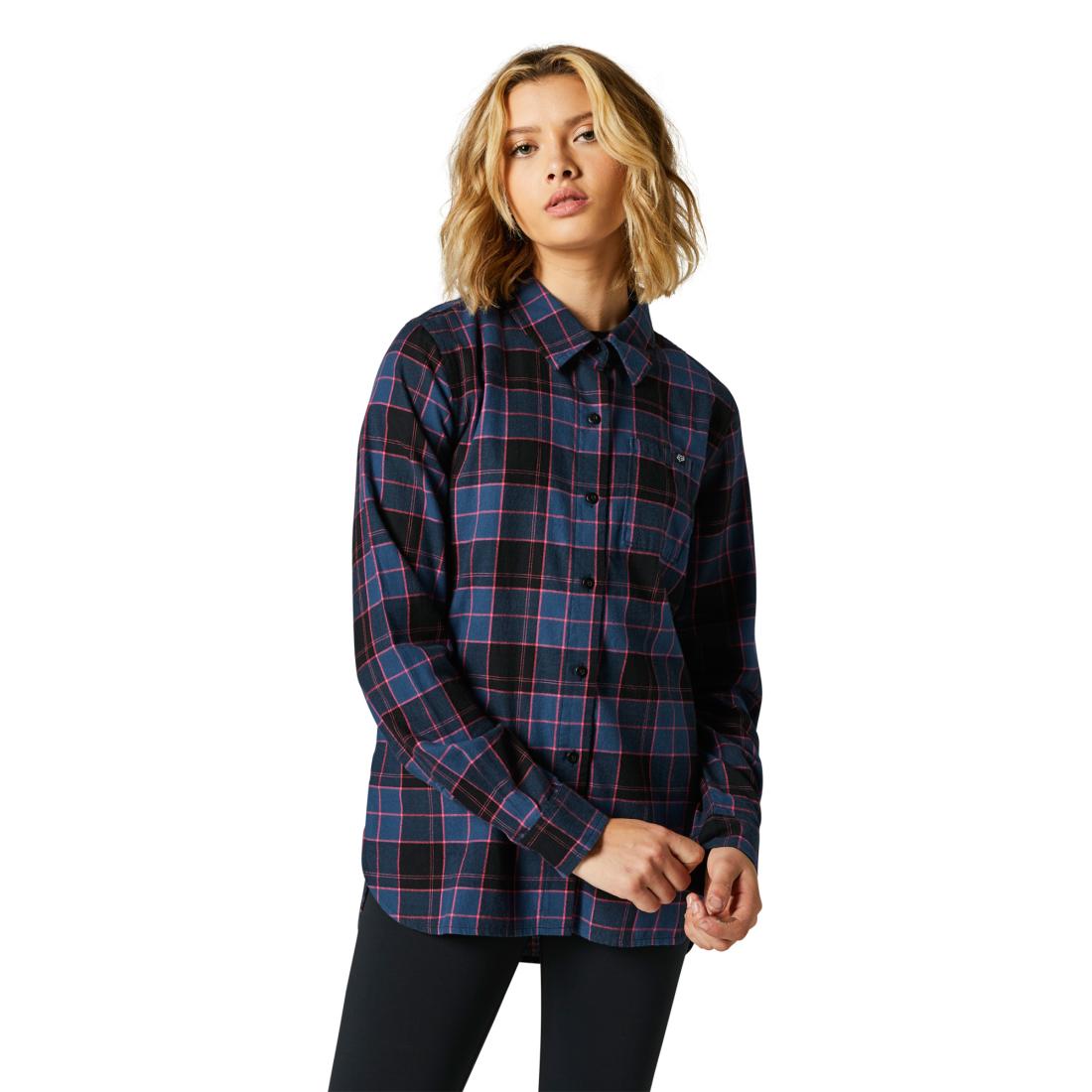 Pines Flannel Dark Indigo