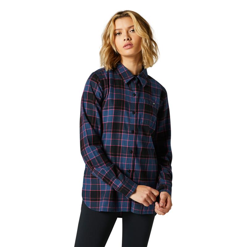 Pines Flannel Dark Indigo