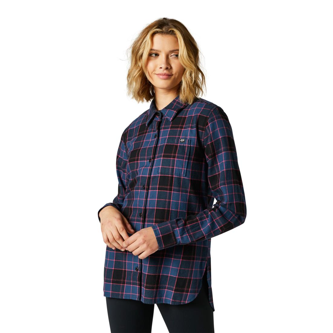Pines Flannel Dark Indigo