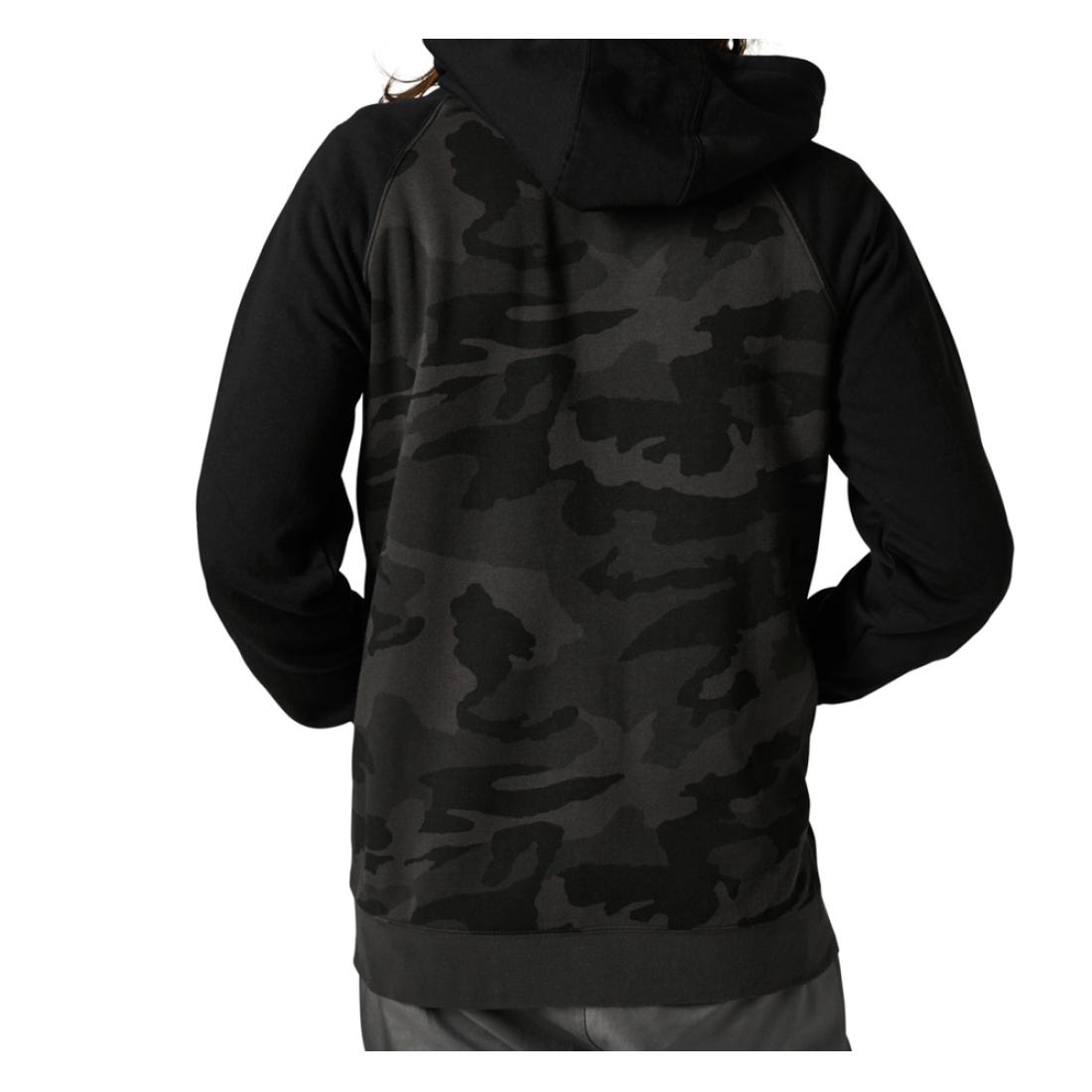 Badger Camo Zip Fleece Black Camo
