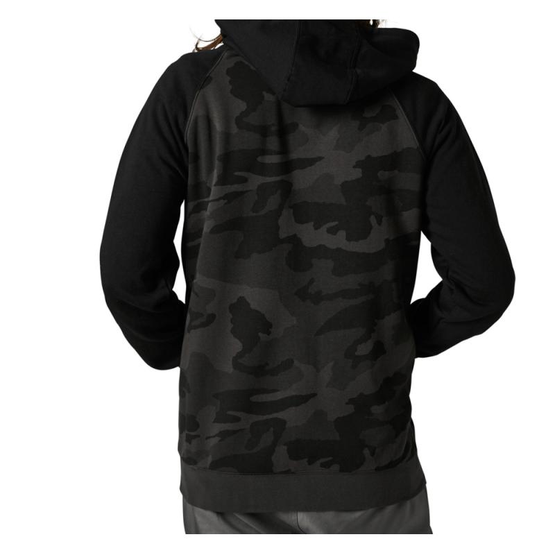 Badger Camo Zip Fleece Black Camo
