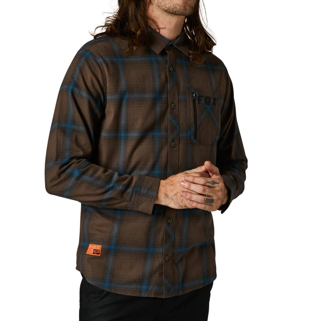 Gamut Stretch Flannel Dirt