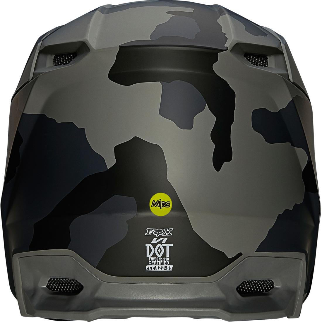 Yth V1 Trev Helmet, Ece Black Camo