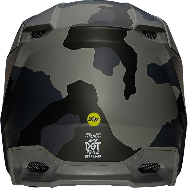 Yth V1 Trev Helmet, Ece Black Camo
