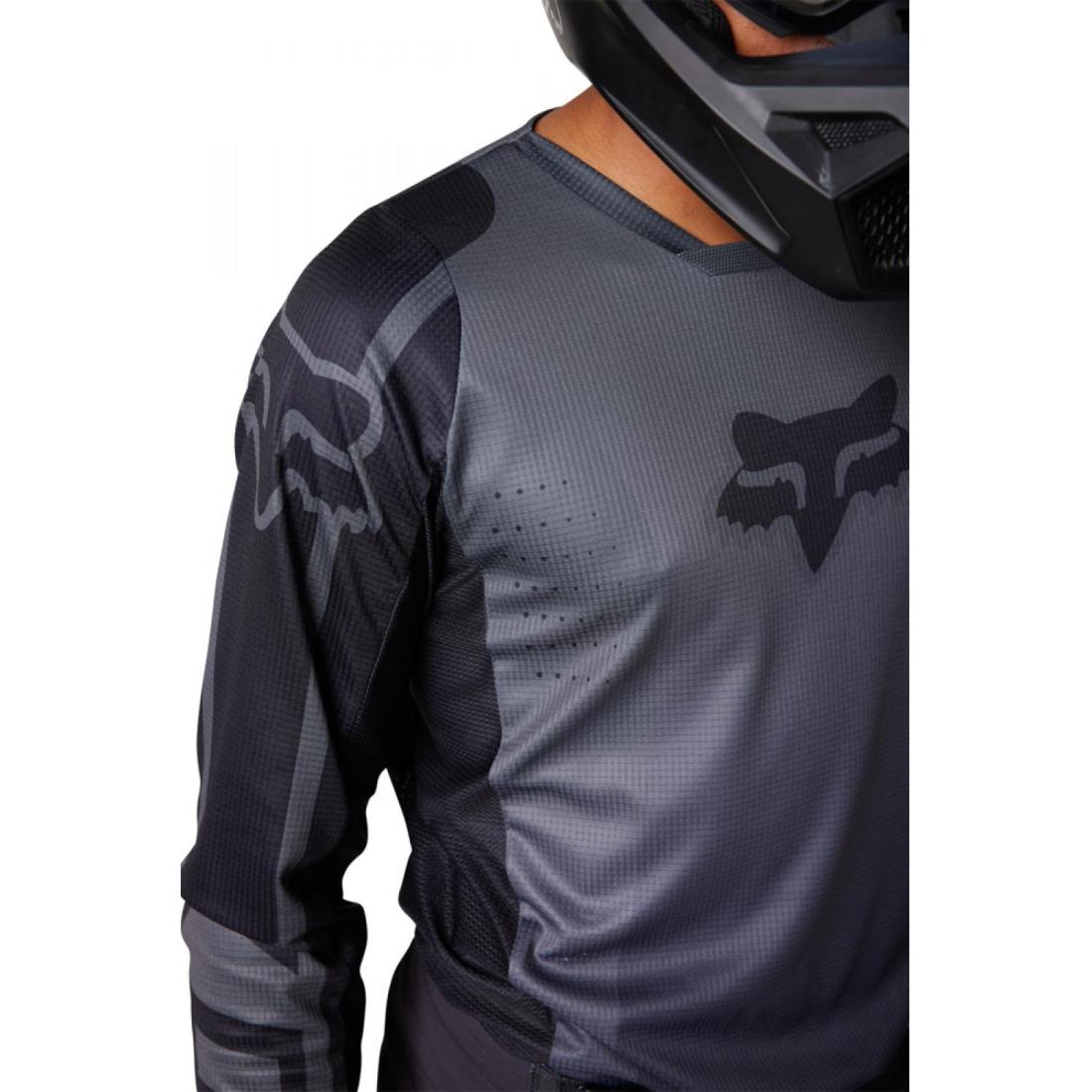 180 Leed Jersey - Black Dark Shadow