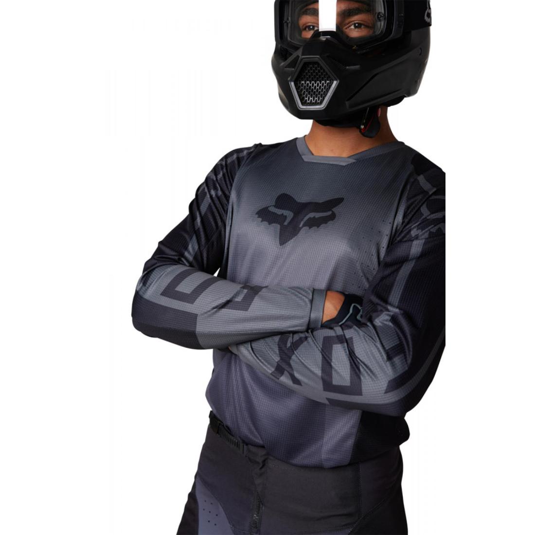 180 Leed Jersey - Black Dark Shadow