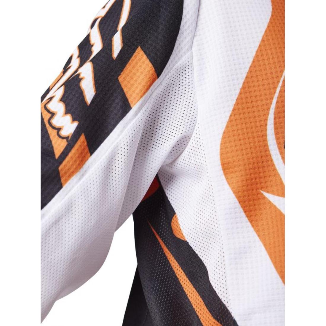 Yth 180 Goat Jersey Orange Flame