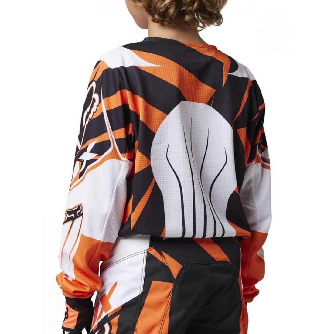 Yth 180 Goat Jersey Orange Flame