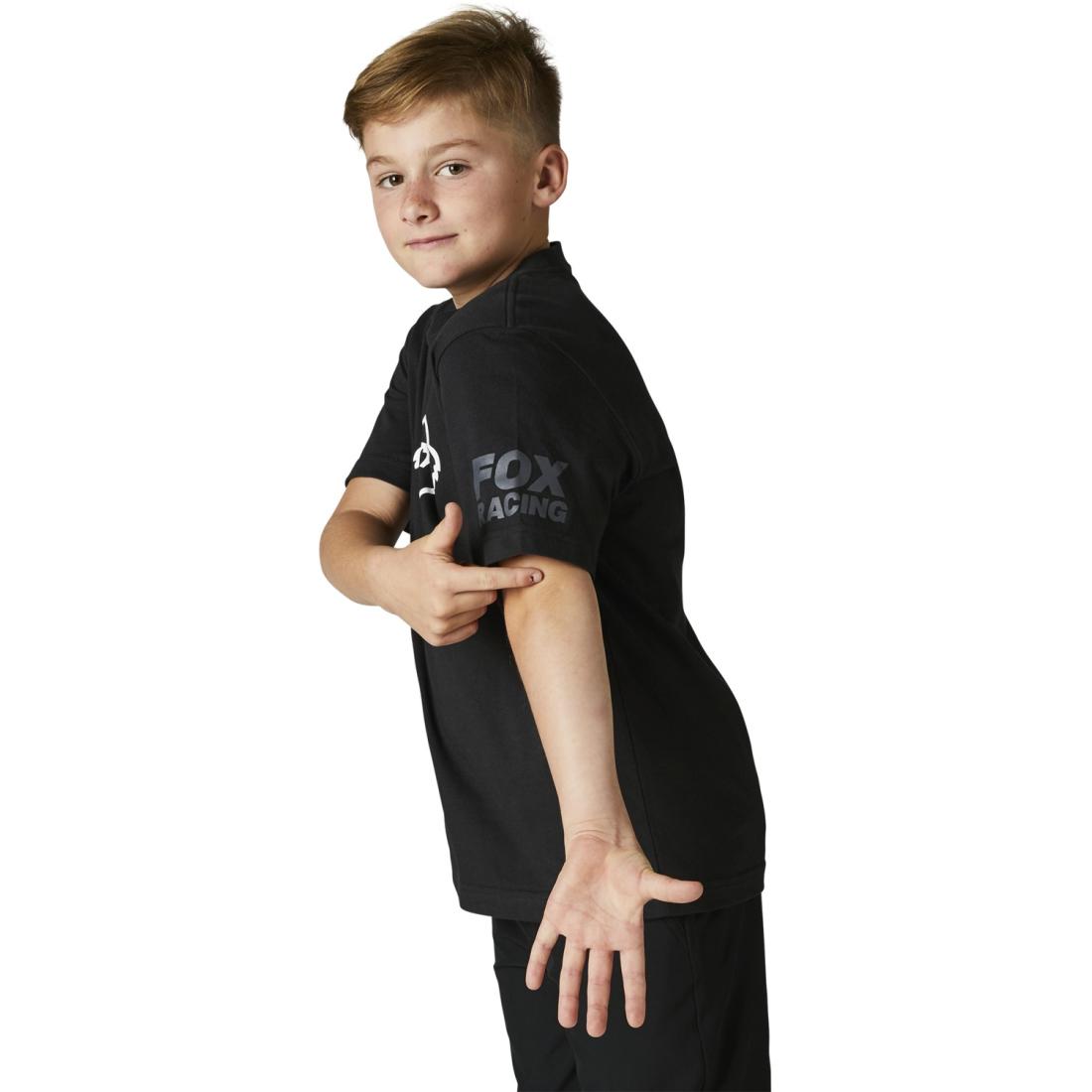 Yth Karrera Ss Tee Black