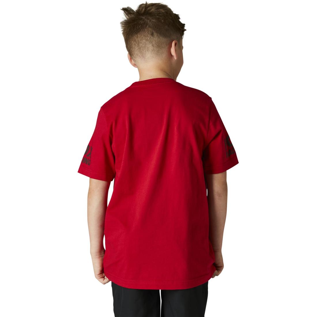 Yth Karrera Ss Tee Flame Red