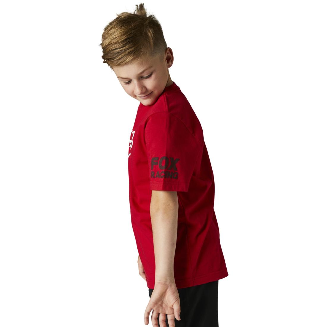 Yth Karrera Ss Tee Flame Red