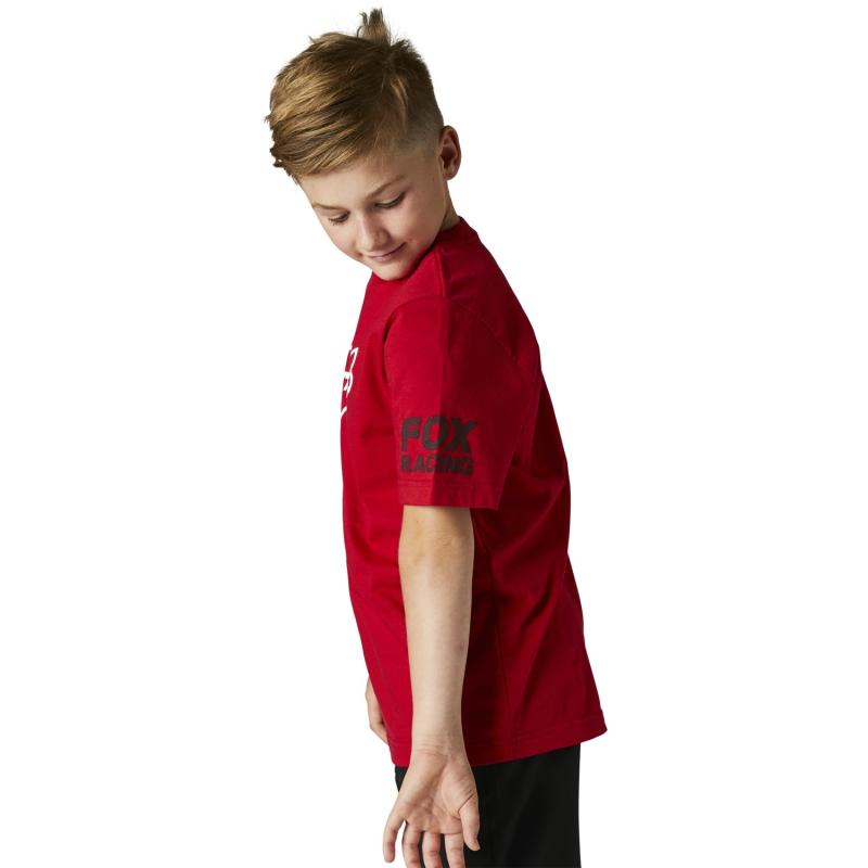 Yth Karrera Ss Tee Flame Red
