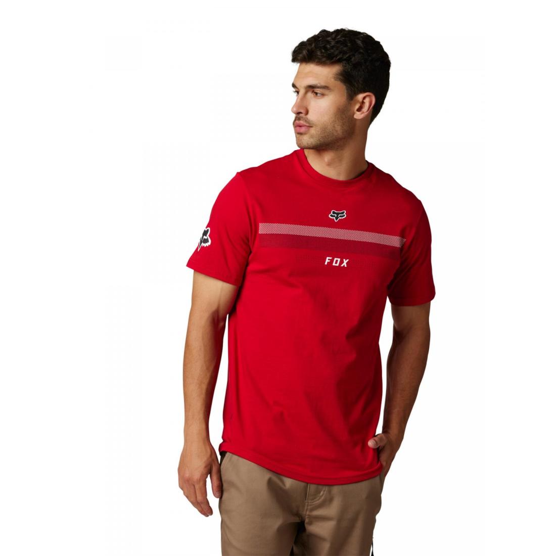 Efekt Ss Prem Tee Flame Red