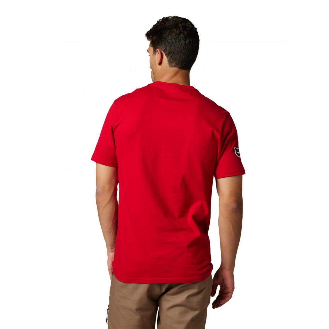 Efekt Ss Prem Tee Flame Red