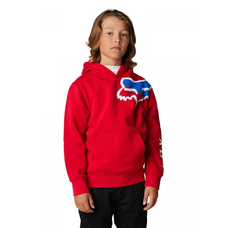 Yth Toxsyk Pullover Fleece Flame Red
