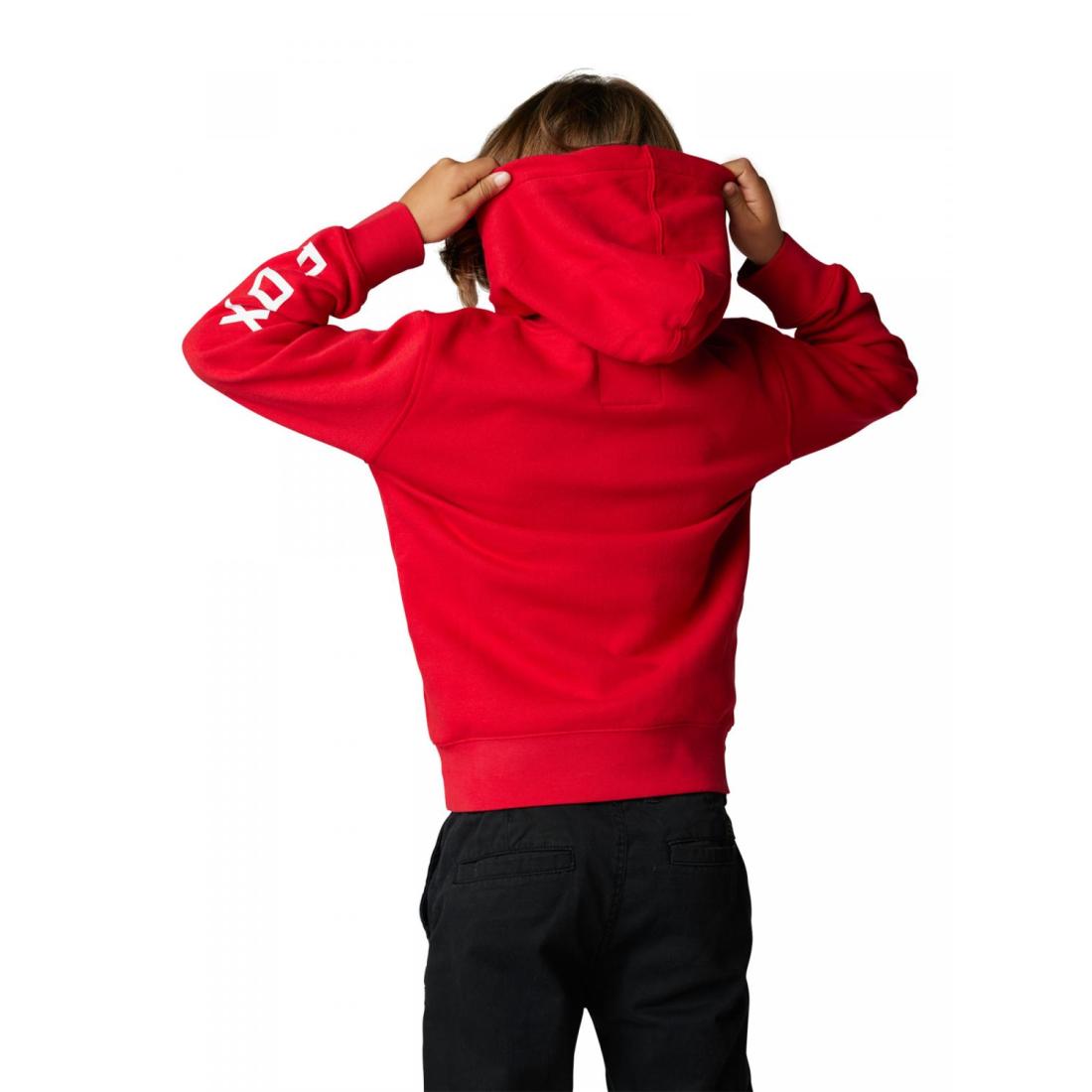 Yth Toxsyk Pullover Fleece Flame Red