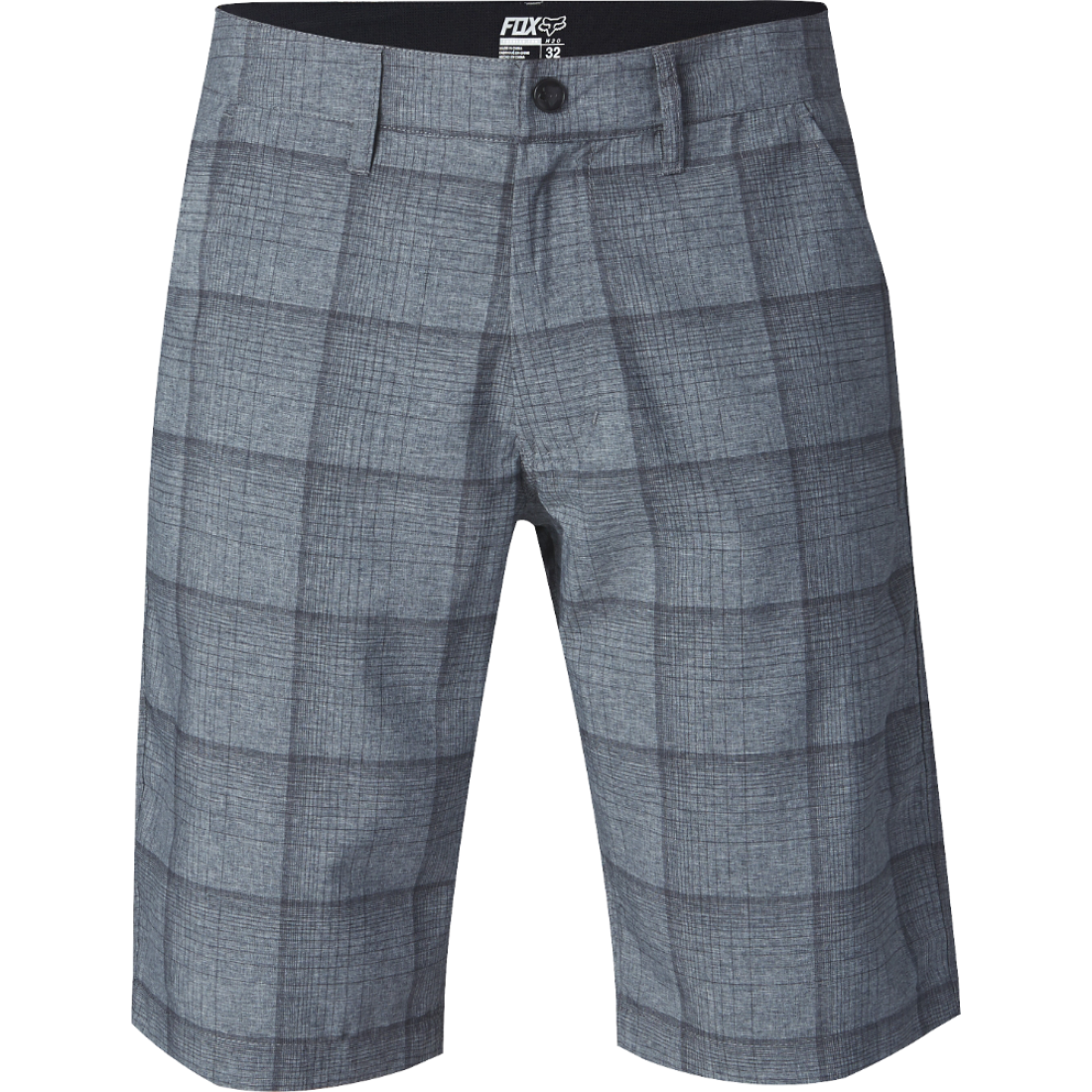 Essex Tech Short Plaid Charcoal