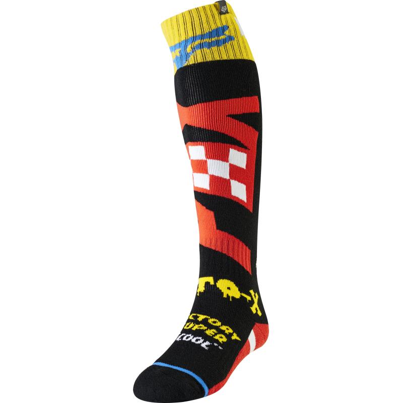 Fri Thin Sock - Czar Black/Yellow
