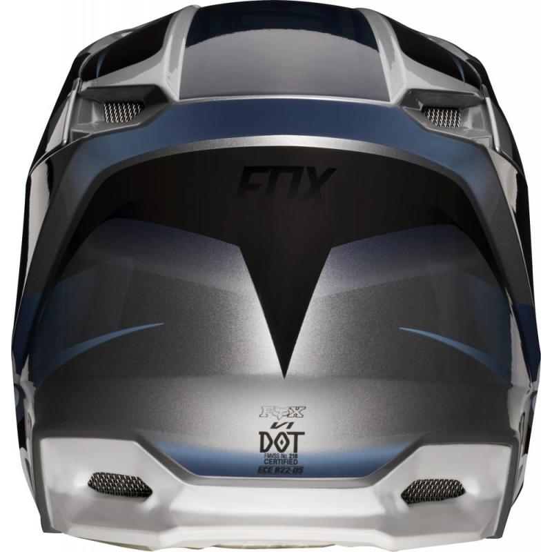 Yth V1 Motif Helmet Blue/Grey