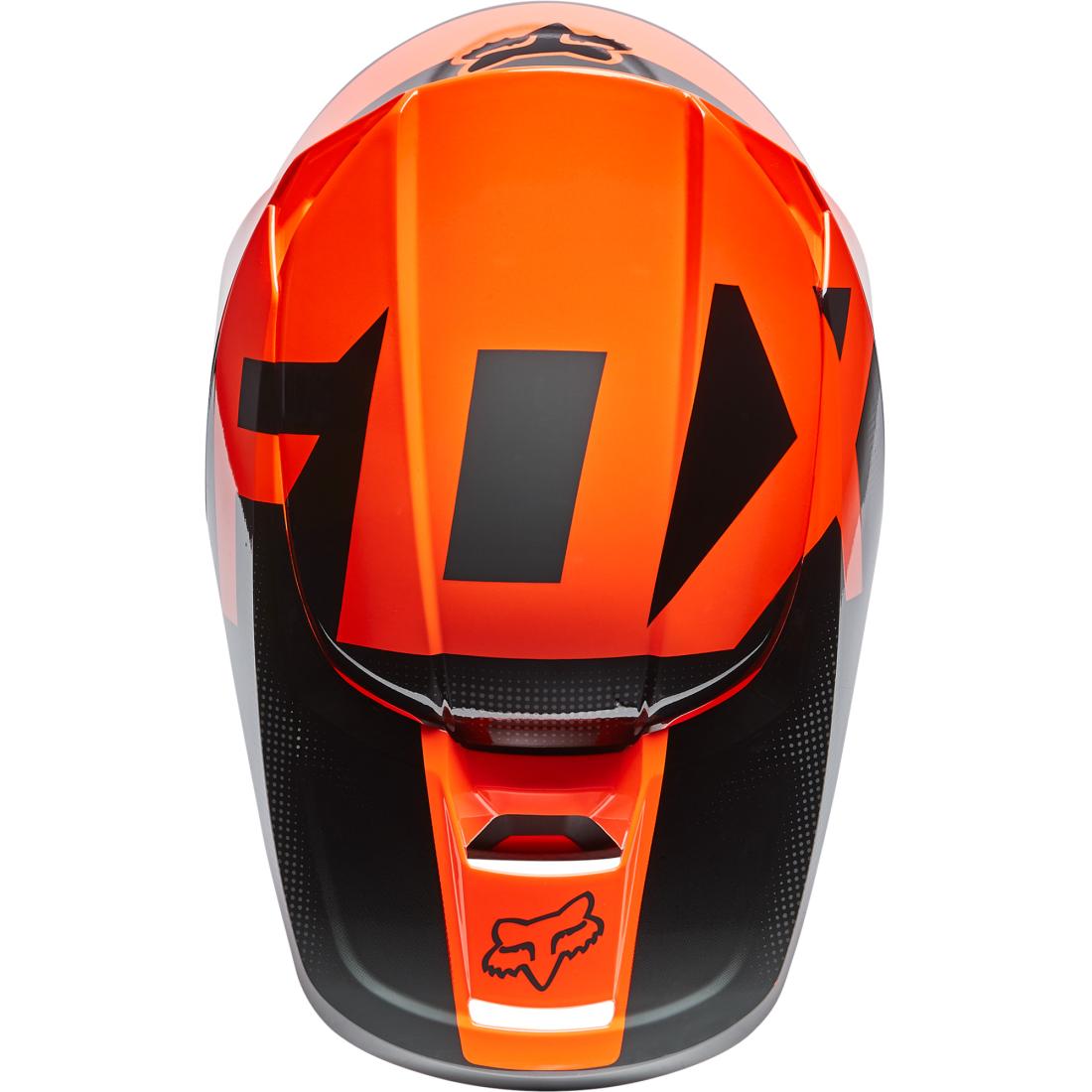 Yth V1 Dier Helmet, Ece Fluo Orange