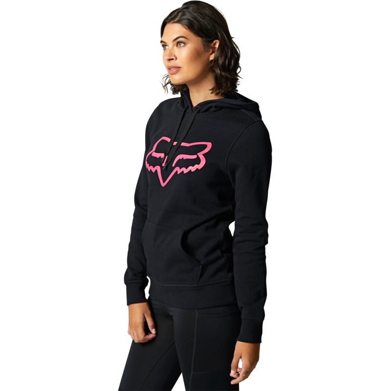 Boundary Pullover Fleece Black/Pink