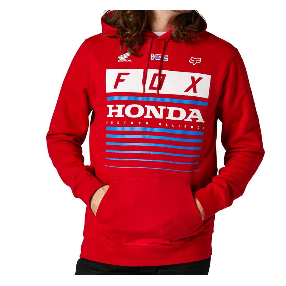Honda Pullover Fleece Flame Red