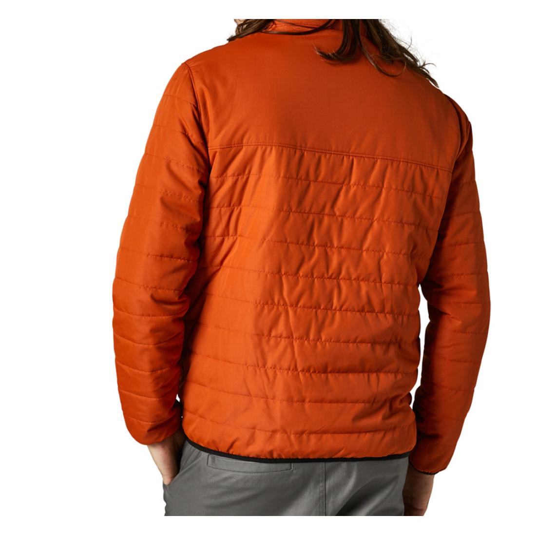 Howell Puffy Jacket Burnt Orange