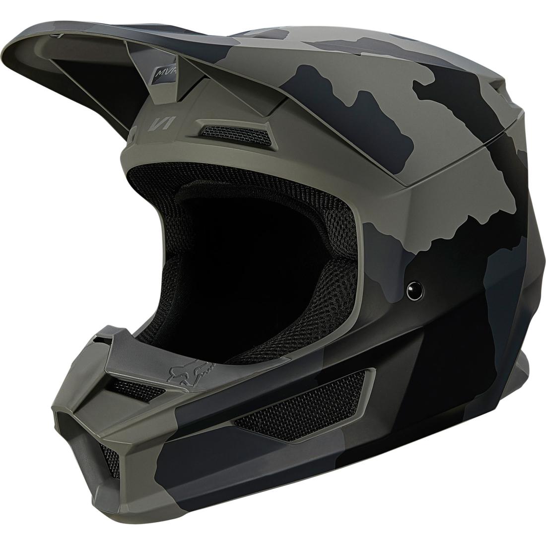 Yth V1 Trev Helmet, Ece Black Camo