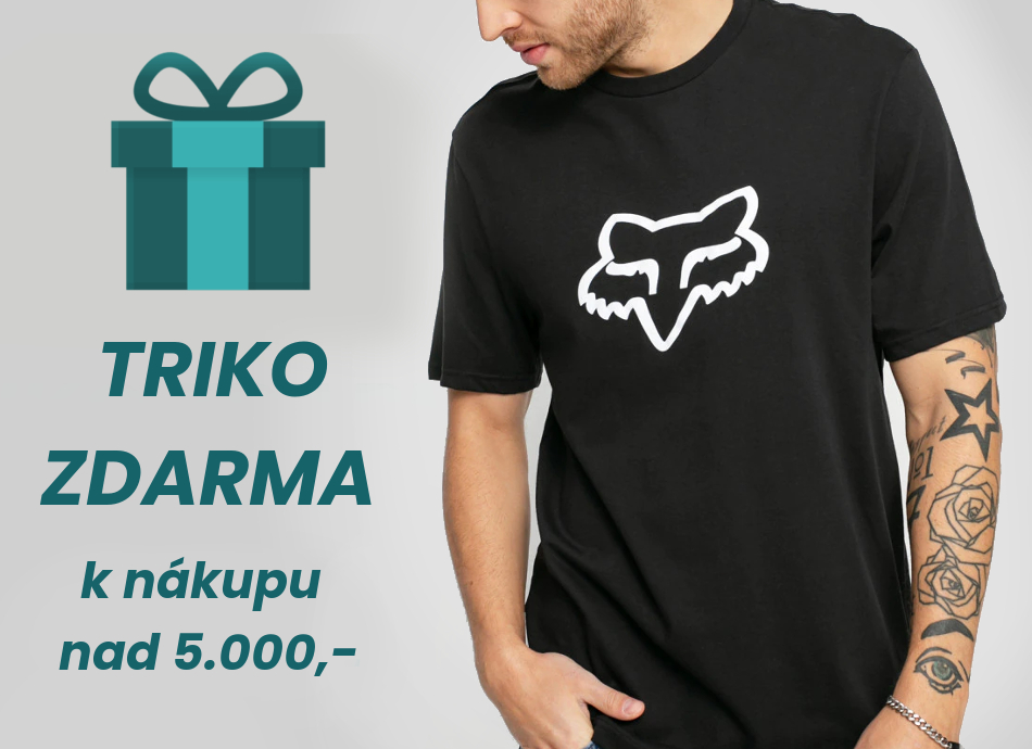 DÁREK – triko FOX zdarma!
